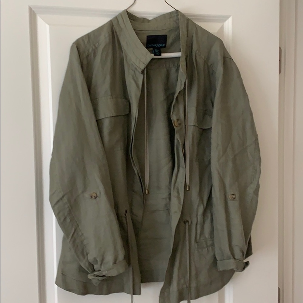 Cynthia Rowley Jacket- Olive Green